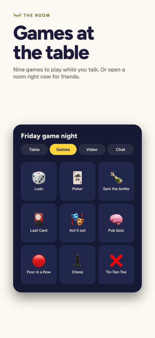 Games at the table
